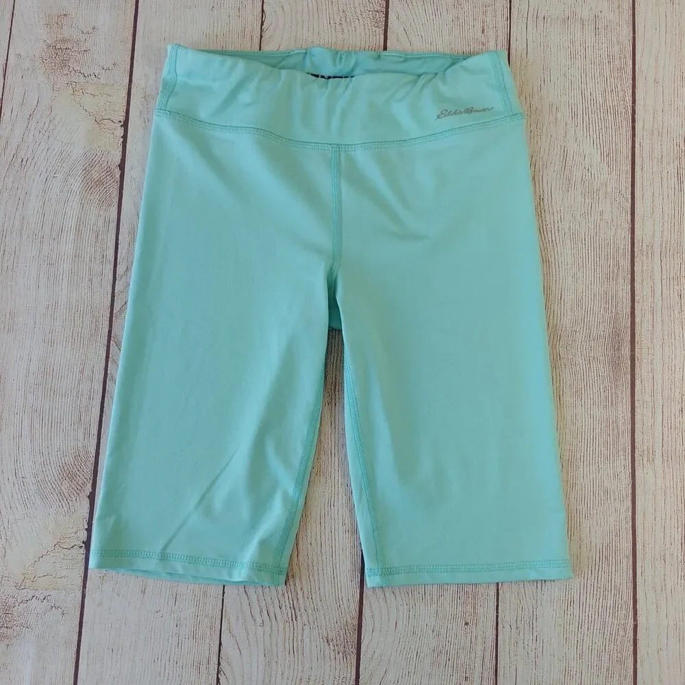 Eddie Bauer mint green graphic tee & capri legging set sz L (14/16)